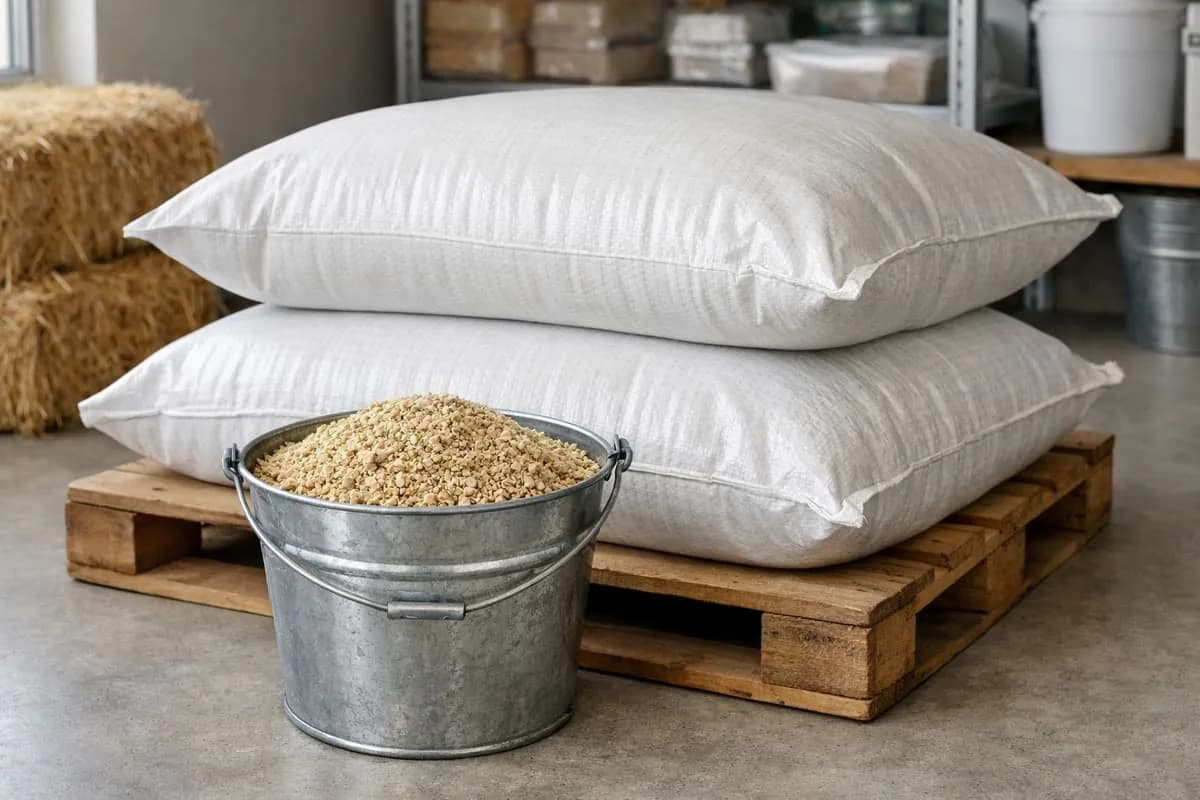 DigiGram Cattle Feed Grower — a sack of compound feed